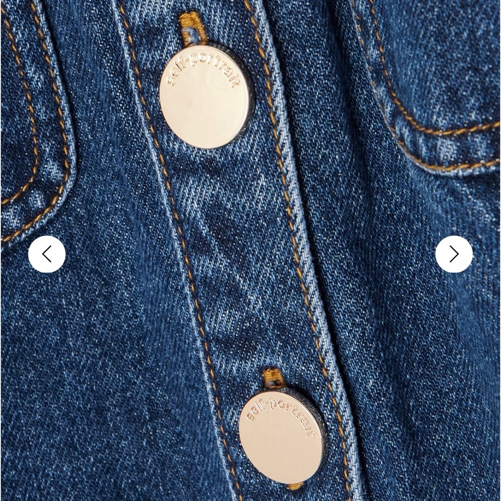 Denim Halter Dress - Picture 4 of 6